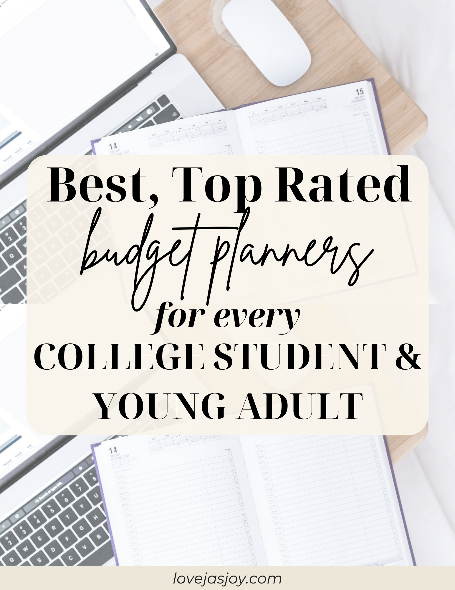 The Best Budget Planners MustHaves for Every College Student and Young Adult Love Jas Joy