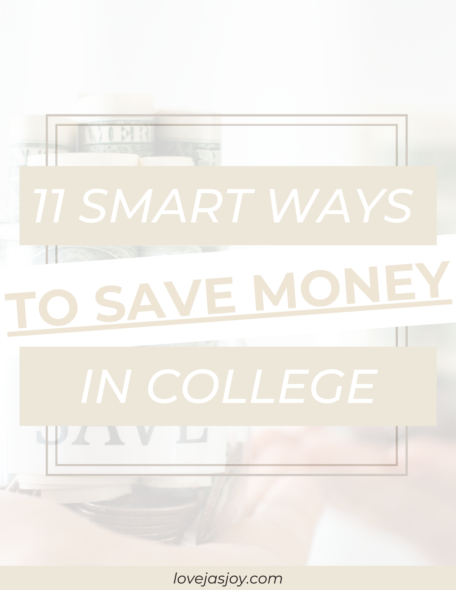 Saving Money in College