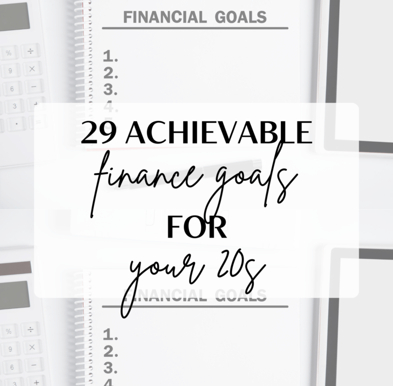 Finance goals for your 20s, financial goals for your 20s, finance goals, financial goals