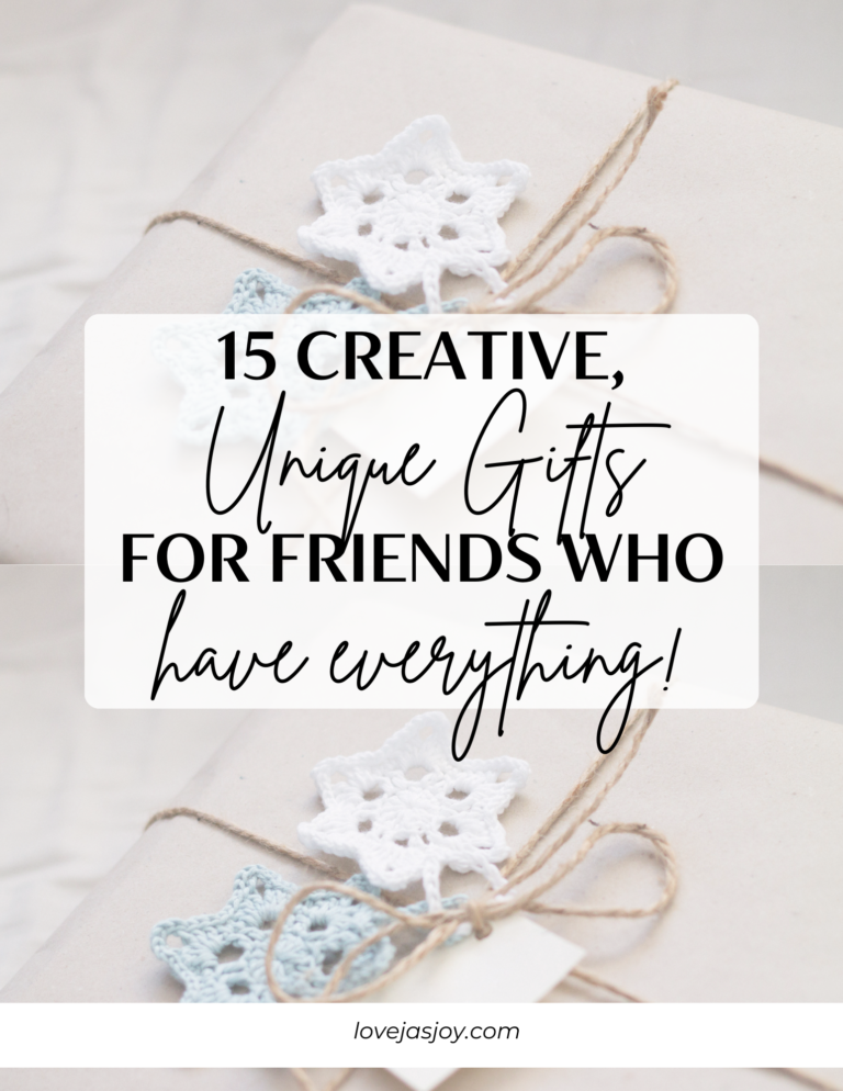 Unique Gifts For Friends Who Have Everything