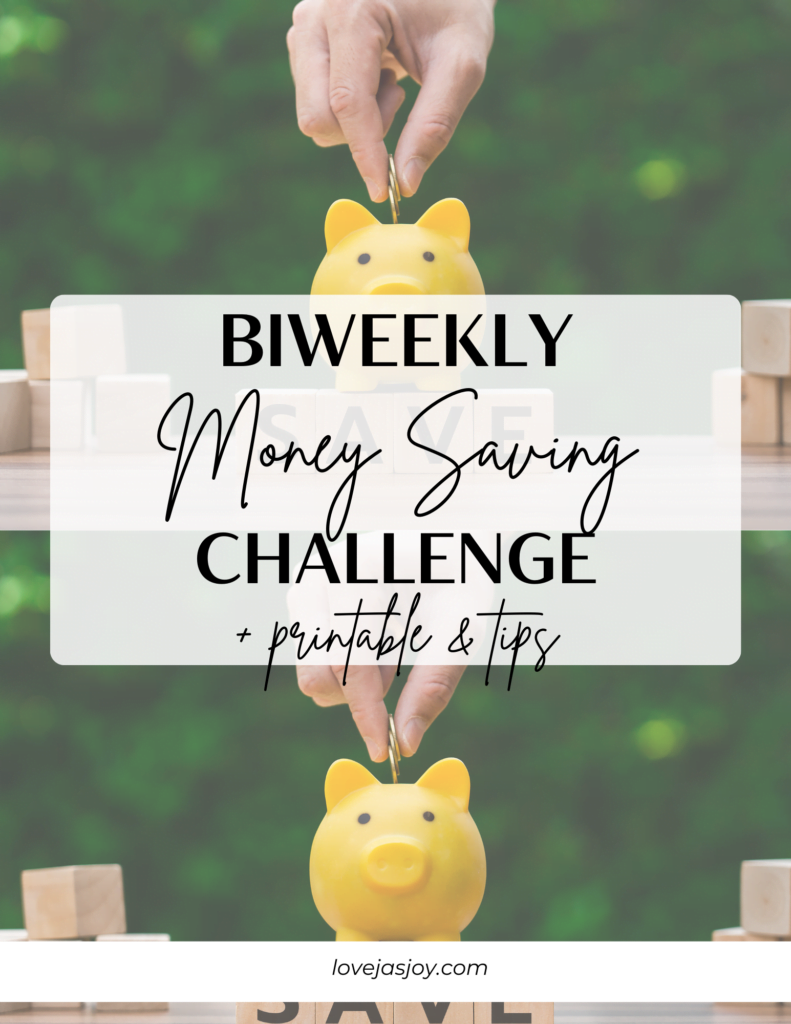 Biweekly Money Saving Challenge: Everything You Need To Know + Free ...