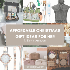 Affordable Christmas Gift Ideas for Her