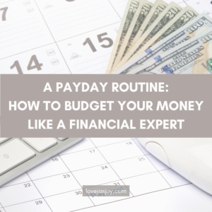 Payday Routine