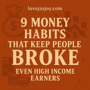 Money habits that keep people broke